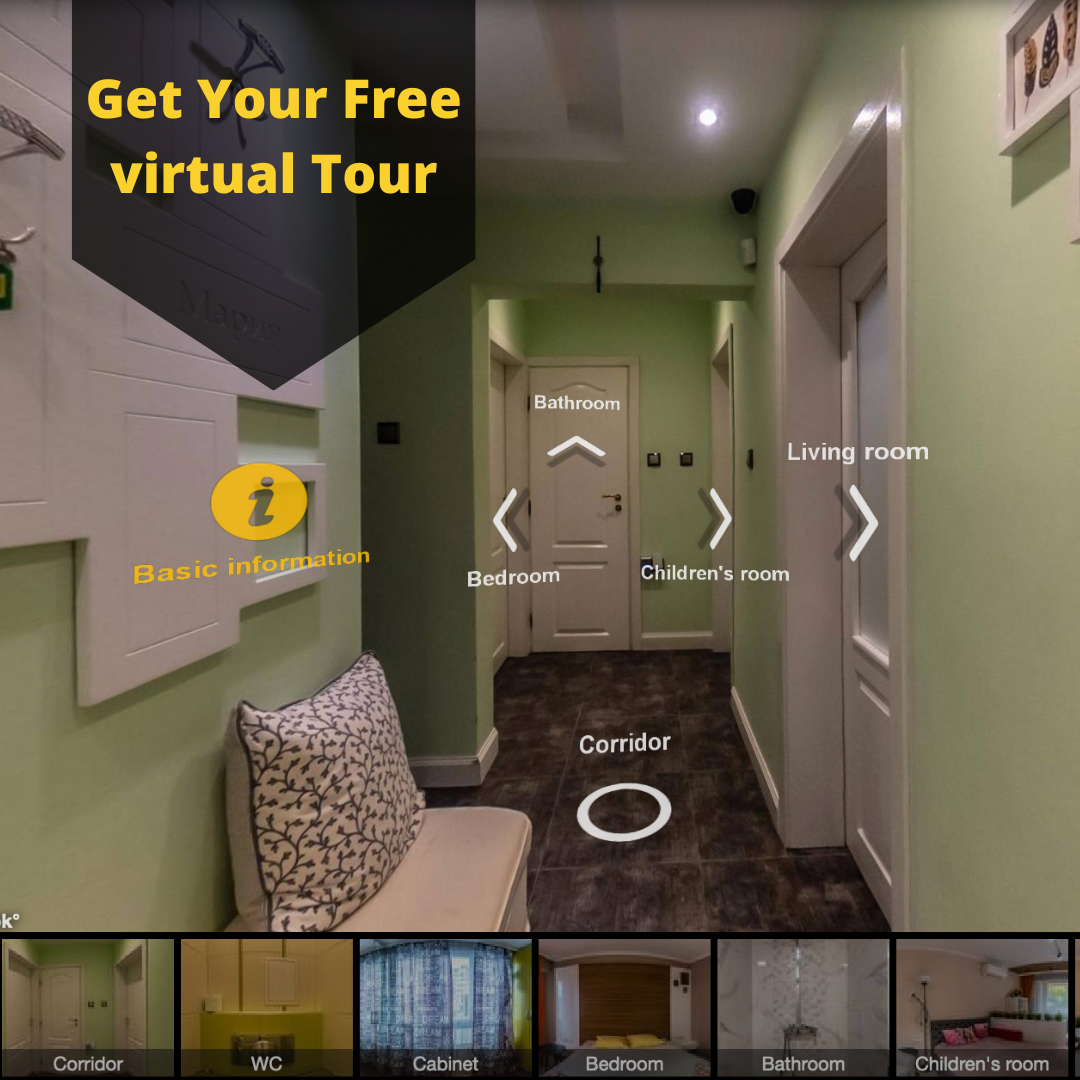 Free virtual tour for your property in Monaco