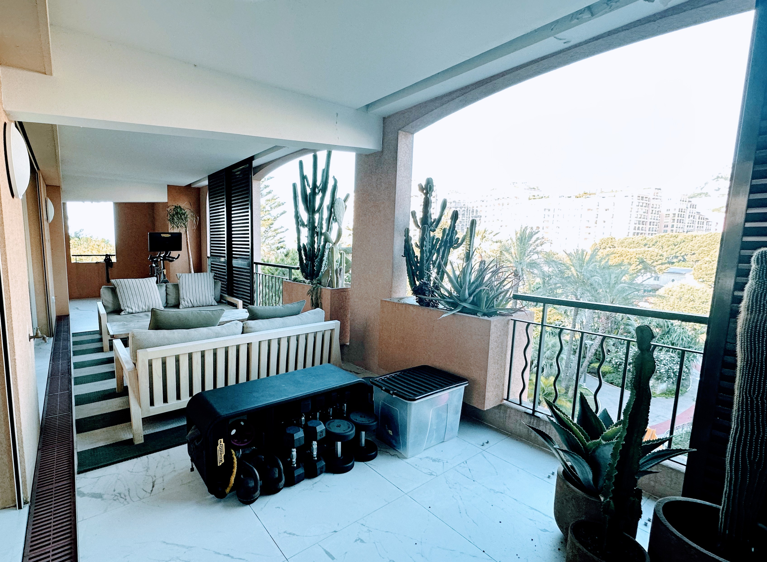 terrasse-1745832148-1751014566 Fontvieille – 3/4 rooms Sublime renovated apartment with panoramic terrace and sea view