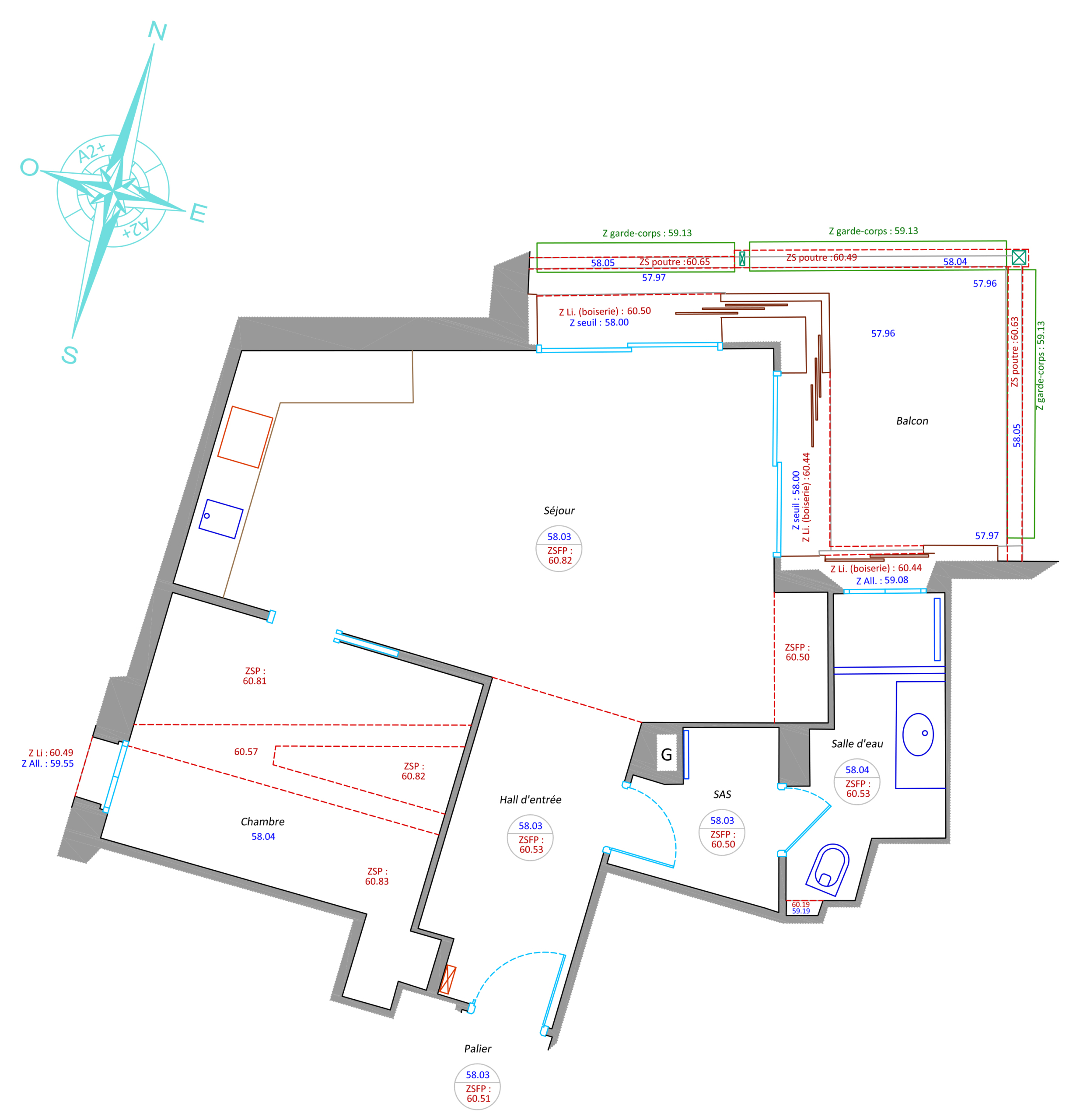 \A2PLUSNASPartageFichiers A2+20161602.04dwg1602.04_APPART “LE GRANADA” 2 ROOMS REFURBISHED